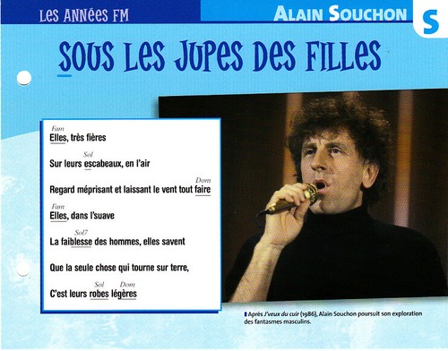 Souchon fiche plaisir - -, de