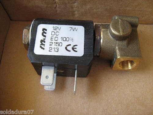 Welding solenoid12v 7w - 7w, dc