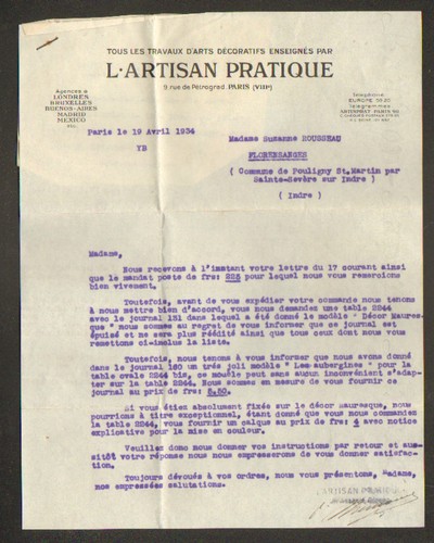 Paris imprimerie - (viii°),
