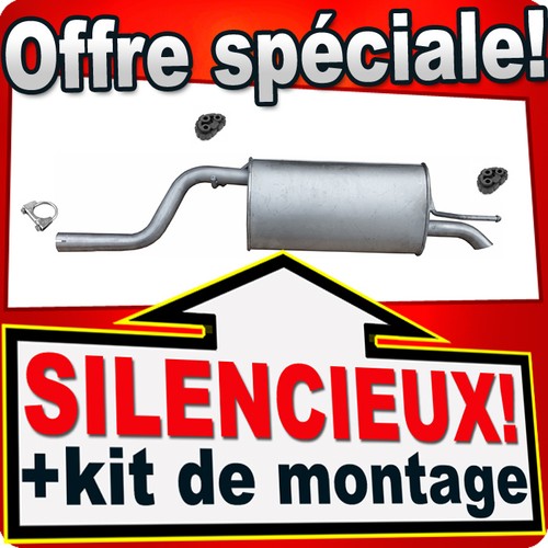 Silencieux arriere pour - silencieux,