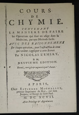 Cours de CHYMIE- Nicolas
