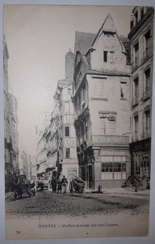 Cpa nantes vieilles - cpa, 44