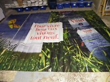 EAU DE SOURCE VITTEL rare affiche publicitaire 4*3metres 