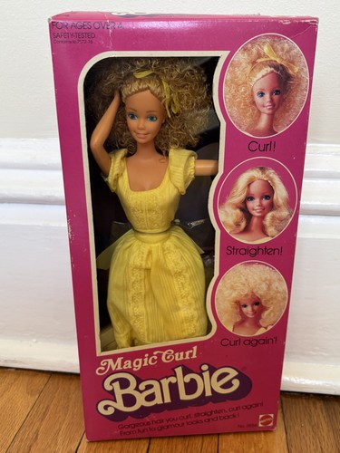 Vintage 1981 magic curl barbie - 1981,