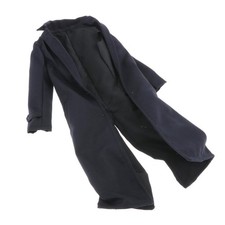 Manteau coupe-vent noir pour