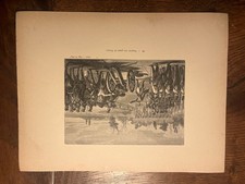 gravure 1870 surprise des ponts de Vienne