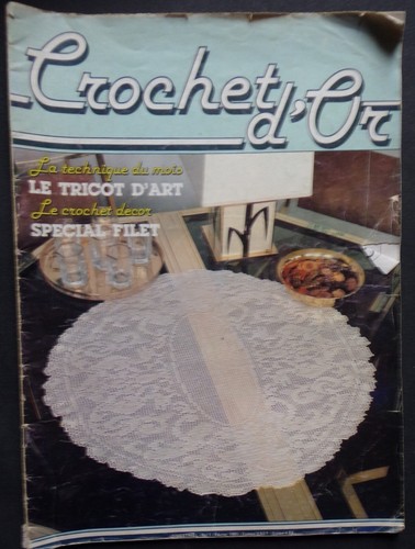 Catalogue ancien crochet - §,