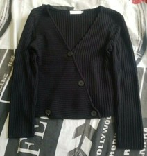 Gilet noir femme cache cache