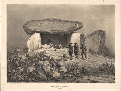 1844 grande lithographie - 1844,