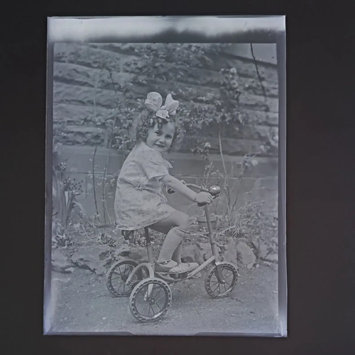 Verre négatif photo - , ancienne