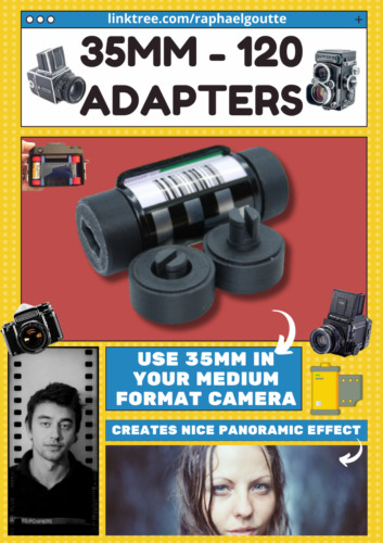 35mm 120 film adapter - film,
