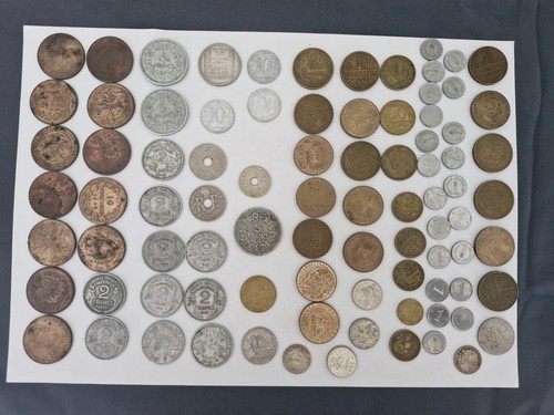 Gros lot pièces monnaie - gros,
