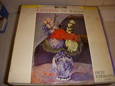 DISQUE VINYL 33 Tours CHOPIN 14 VALSES