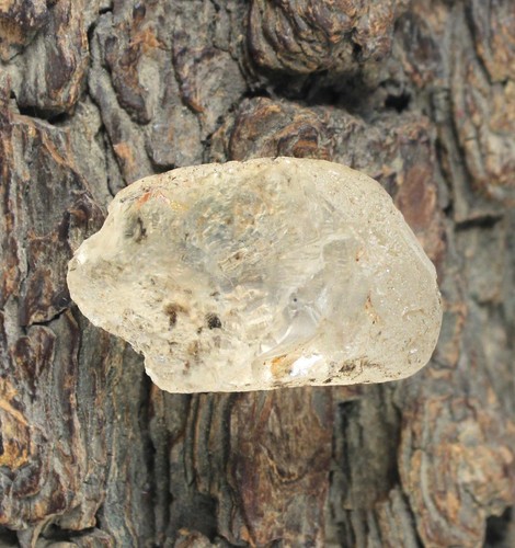 Topaze naturelle brute jaune - topaze,