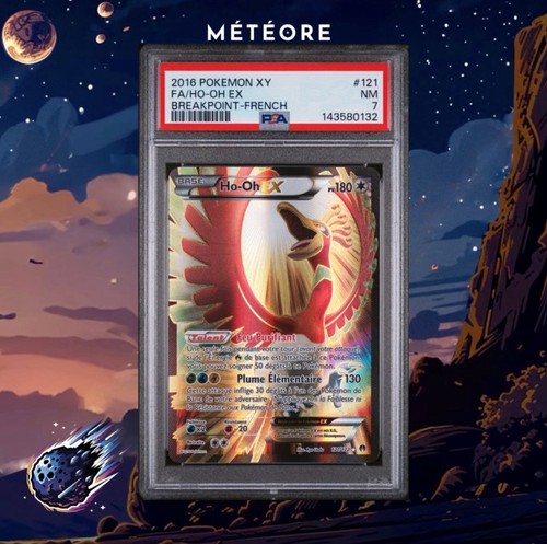 Carte pokémon ex - carte, ho-oh-ex