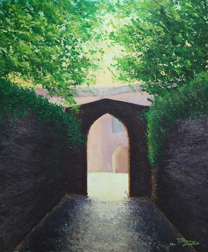 Tableau peinture huile - peinture, l'huile