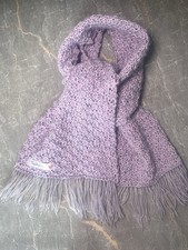 Echarpe Bébé ,40% Acrylic, 60% Mohair synthétic et coton, Neuf, Tricot Main.