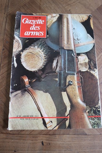 Revue gazette armes 1976 - armes, n°34