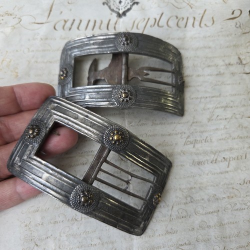 Paire boucles chaussures - de,
