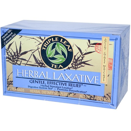 Herbal laxative tea bags - laxative,
