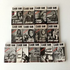 Lot 13 livres Claude RANK
