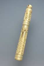 Ancien Étui à Aiguilles  Os