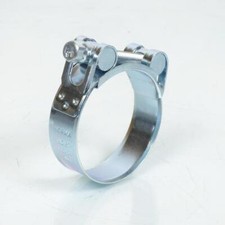 Collier de serrage à vis pour manchon pot d'échappement Ø55/59mm moto scooter