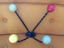 Patère / porte manteau   des Années 50's   vintage  4 boules (2)