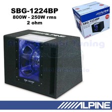 Alpine SBG-1224BP Caisson De