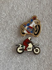 2 X Pin’s Elf Moto Course