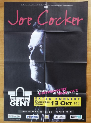 Joe cocker affiche - cocker,