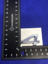 LOGO Emblème Badge Lettrage 4 Audi A4 S4 RS4 V6T V8T Original 8P08537402ZZ Neuf