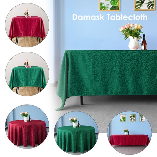 Nappe table damassée - damassée, de