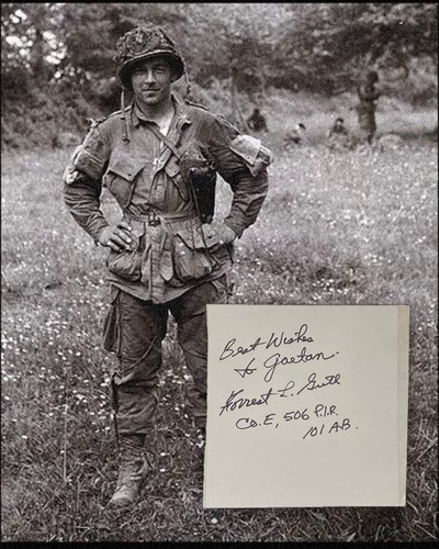 Autographe signed forrest guth - signed,