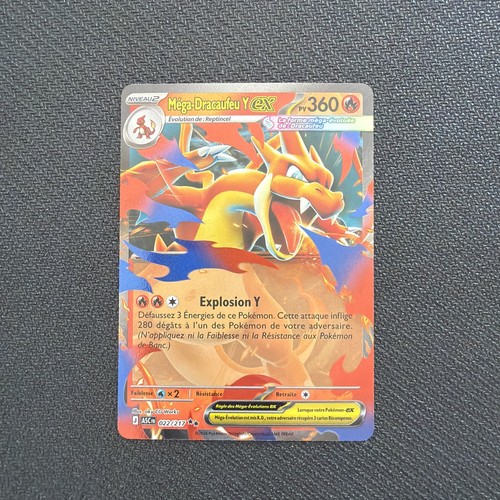 Carte pokémon méga dracaufeu - carte,
