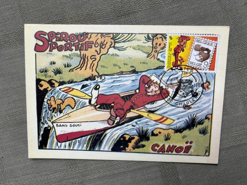 Rob vel spirou carte postale - spirou,