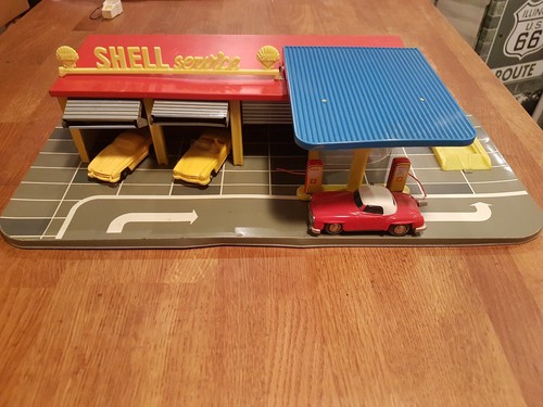 Garage station service shell - station,