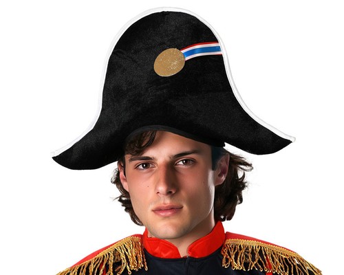 Chapeau bicorne noir - chapeau,