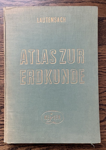 1955 atlas zur erdkunde - 1955,