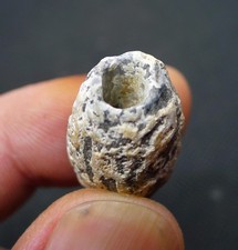 Perle Gneiss Granit Ancien Afrique Collier Mali Sahara Ancient Neolithic Bead M6