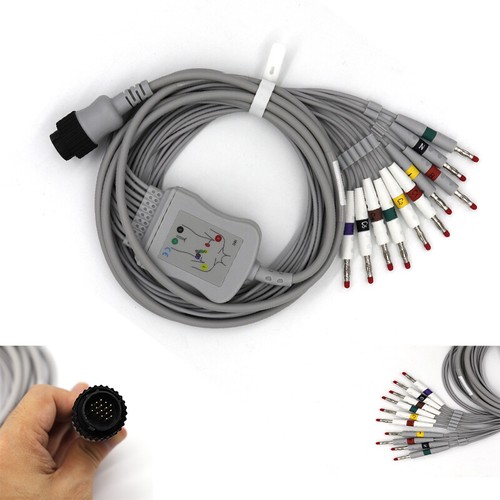 New lead ecg ekg cable - 10,