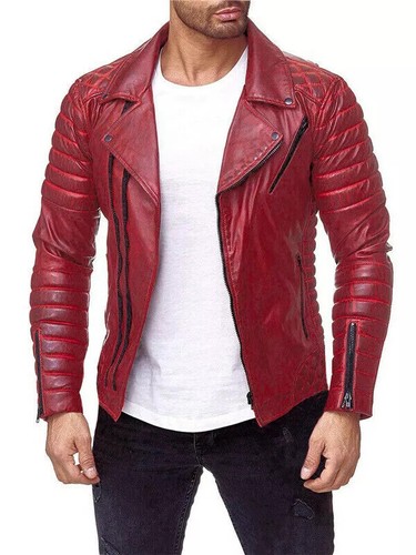 Veste cuir synthetique - veste,