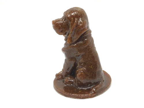Figurine amber dog cocker - figurine,