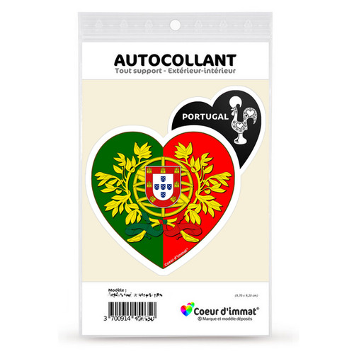 Sticker autocollant coeur - sticker,