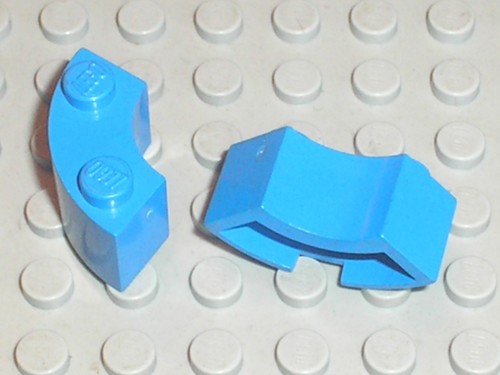 Lego blue brick ref - x,
