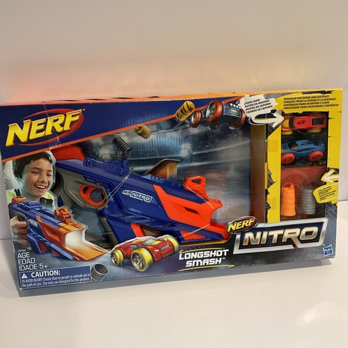 Nerf nitro longshot smash toy - longshot,