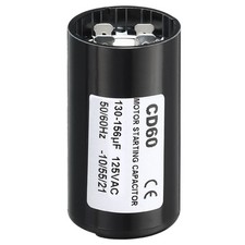 Moteur 130-156uF/Mfd 125V 50/60Hz Condensateur pour Électrique Fonctionnement