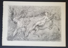 BREL MORETTI litho LES BICHES