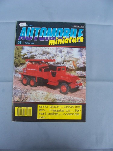 Automobile miniature 1987 - automobile, 35