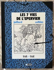 Dédicace BD JUILLARD TL 7 VIES Coll Trait pour Trait Ed GLENAT Parfait état